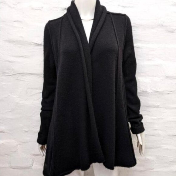 100% cashmere AllSaints Cardigan, Black, size S - Picture 1 of 5
